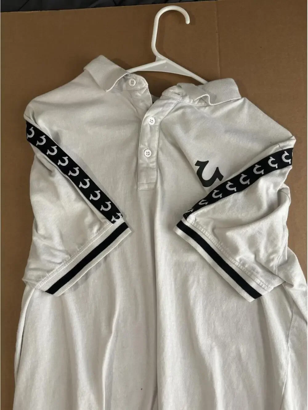 True Religion white black